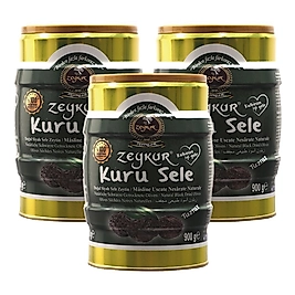 Zeykur Tuzsuz Kuru Sele 900 Gr 3 Adet