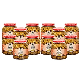 Zeykur İri Izgara Yeşil Zeytin 6XL 900 Gr 12 Adet