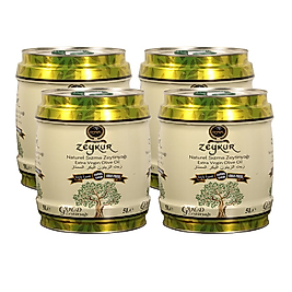 Zeykur Gold Soğuk Sıkım Naturel Sızma  Zeytinyağı 5 lt  4 Adet